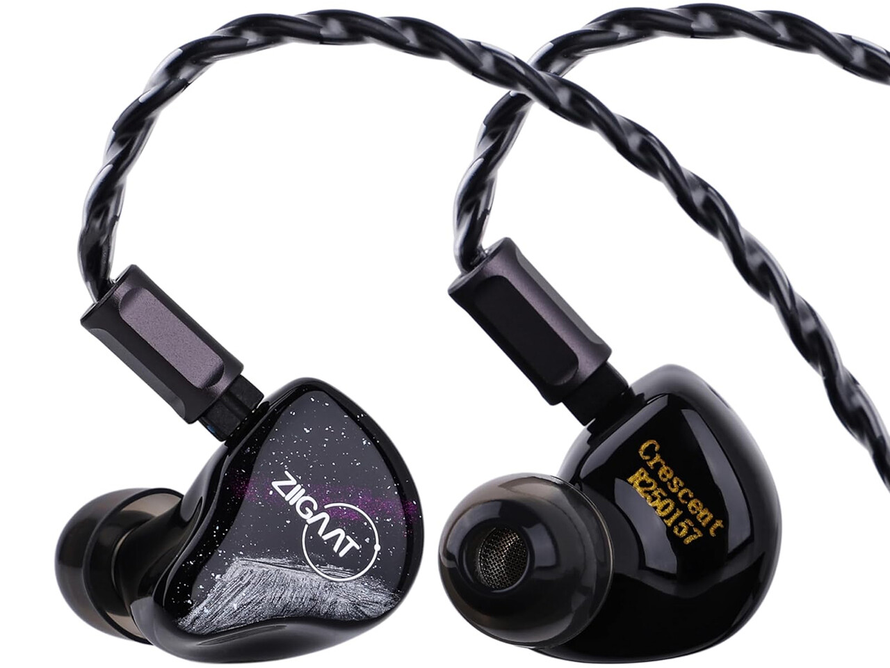 ZiiGaat Crescent 2DD＋2BA イヤホン アイソバリック構造 Amazon.co.jp