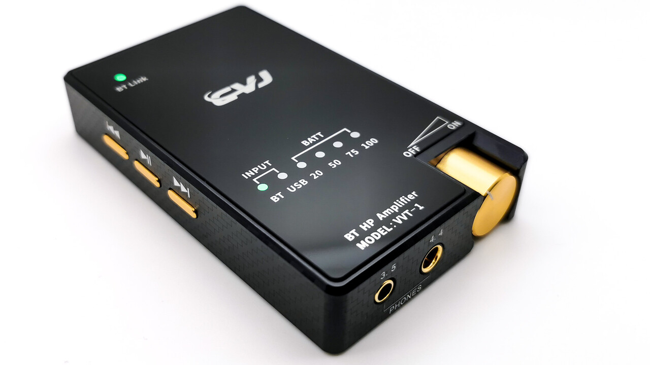 CVJ VVT-1」 高級感のある金属筐体に LDAC対応、デュアル CVJ VVT-1」 高級感のある金属筐体に LDAC対応、デュアル