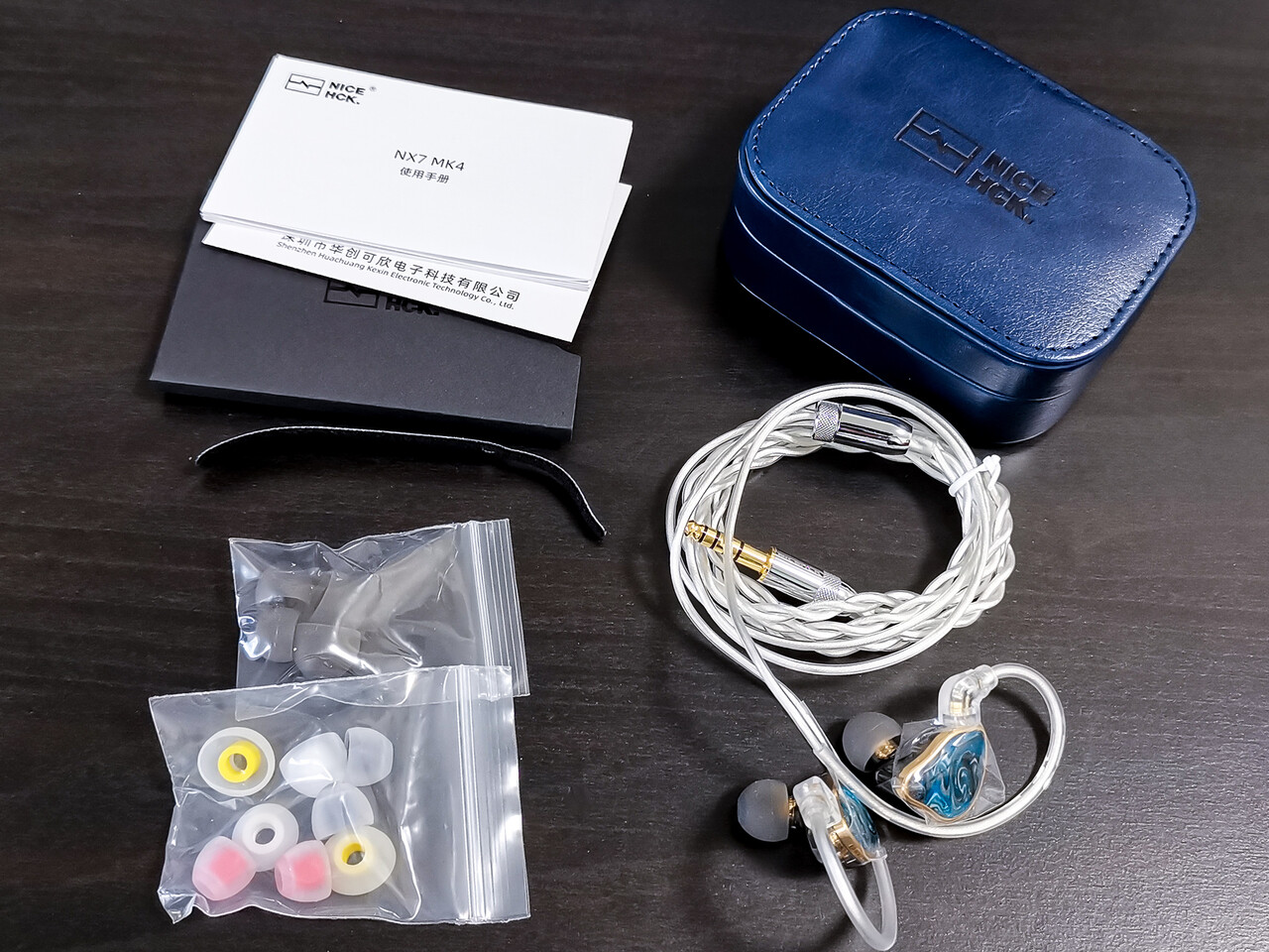 NICEHCK NX7 MK4」 7層PZT+4BA+ベリリウムコート2DDの7