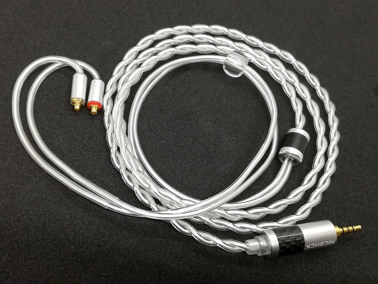 NICEHCK DJY3」 高純度銀メッキ単結晶銅(7N OCC)ケーブル NICEHCK DJY3」 高純度銀メッキ単結晶銅(7N OCC)ケーブル