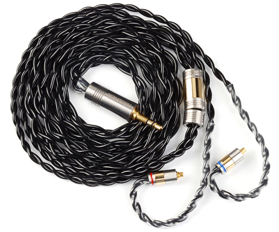 NICEHCK BlackCat」 亜鉛銅合金オイルコーティング ケーブル ／ より