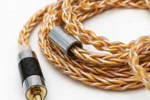 KZ 8 Core Gold Silver and Copper Mixed (784 core) Upgrade Cable