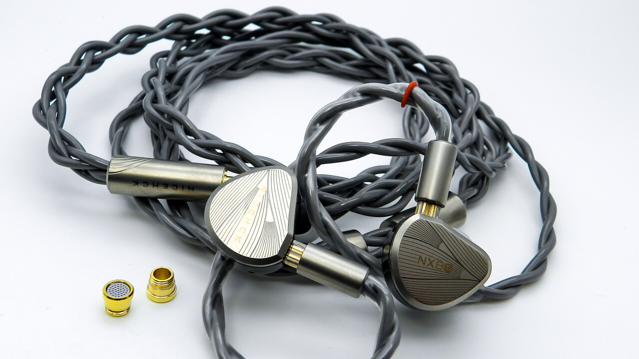 アクセサリー6点 NICEHCK NX8Ti Limited Edition」 チタン合金フェイスと様々な