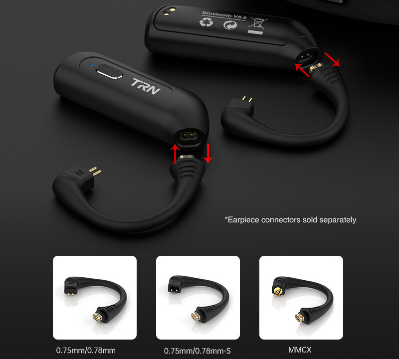 TRN BT20S Pro」 交換式コネクタで様々なイヤホンを完全 TRN BT20S Pro」 交換式コネクタで様々なイヤホンを完全