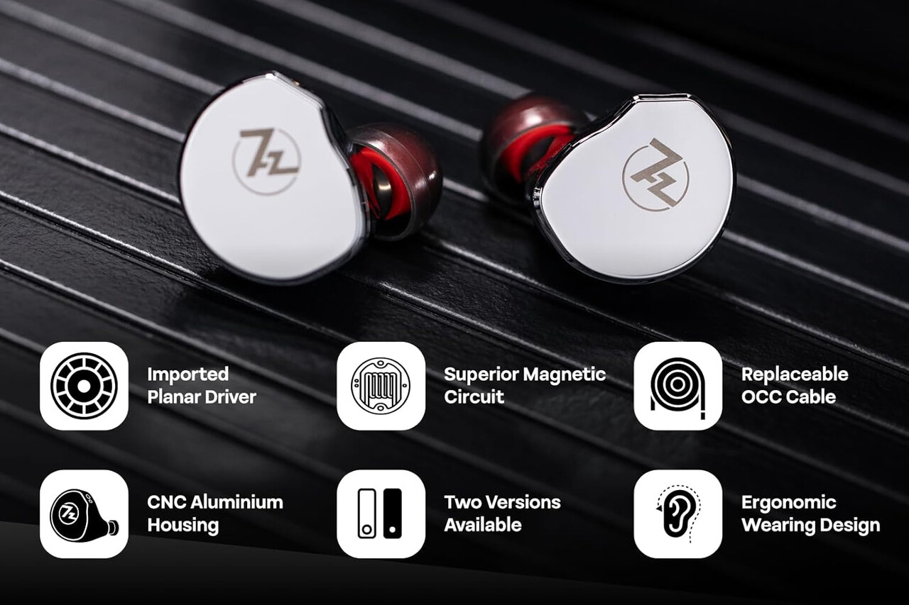 7Hz × Crinacle Diablo」 「7Hz × Crinacle Divines」 14.5mm平面駆動