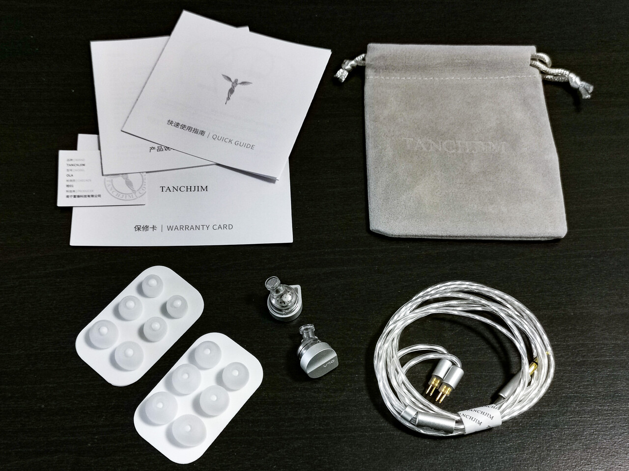 【試聴のみ】TANCHJIM FOLA おまけ付き　有線イヤホン　中華イヤホン TANCHJIM OLA」 軽量&コンパクトなシンプルデザインと自然な透明感の