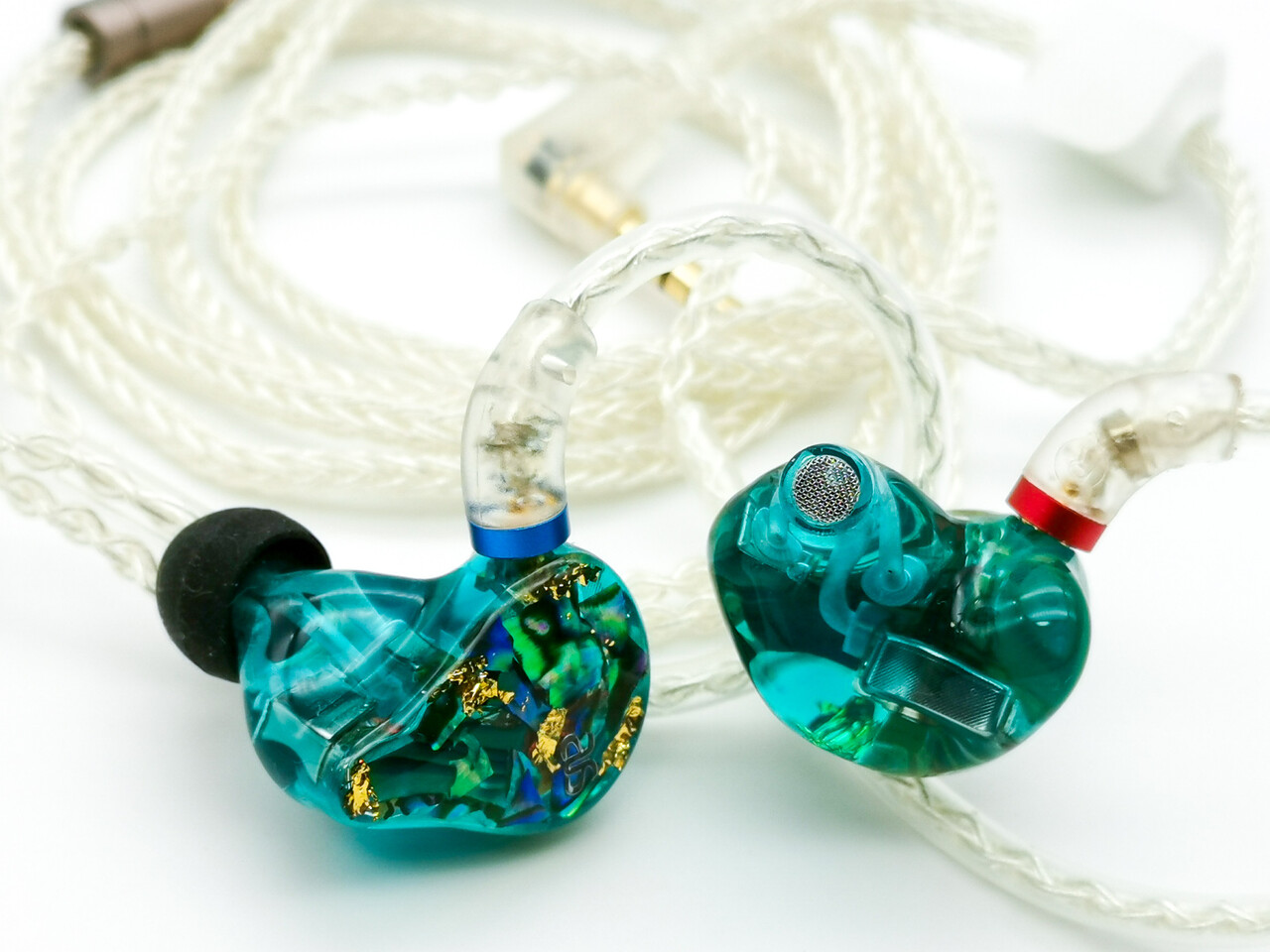 【最終値下げ】GS AUDIO ST10 10BA【中華イヤホン】 AUDIOSENSE DT300」 美しいシェルデザインと寒色系の聴きやすい