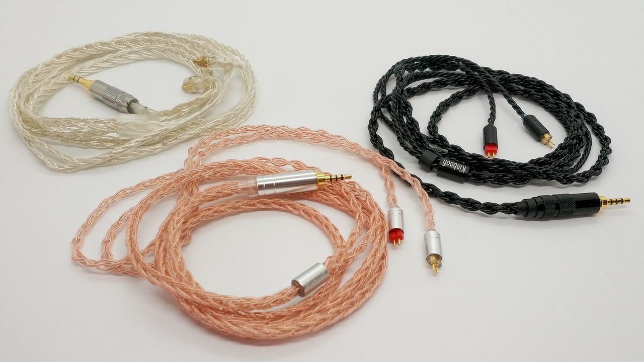 Kinboofi「KBF4759 8芯純銅線」「KBF4758 6芯銀メッキ線(黒 Kinboofi「KBF4759 8芯純銅線」「KBF4758 6芯銀メッキ線(黒