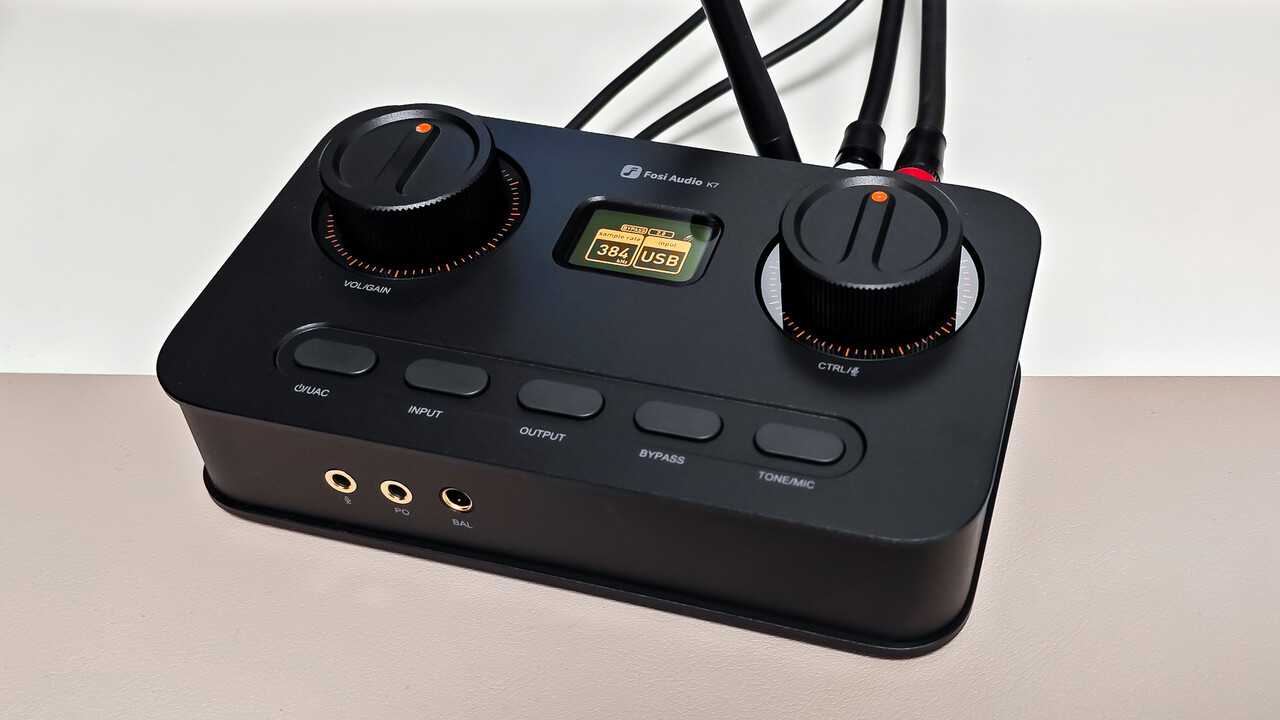 ファッション特集 Fosi Audio K7」 ゲーミング特化な外観と操作性ながらAK4493SEQ DTM・DAW