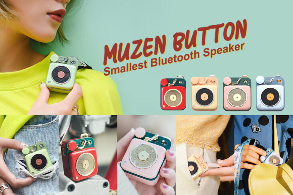 MUZEN BUTTON」 超コンパクト&カワイイ、だけど音質は結構本格派な