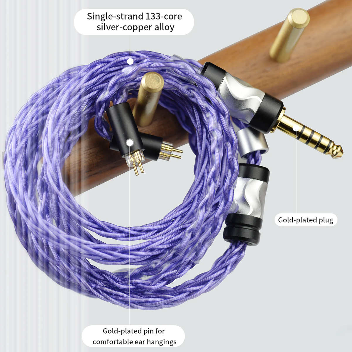 Yongse Captainリケーブル Yongse Captainリケーブル インプレ：Yongse Captain 2pin+MMCX