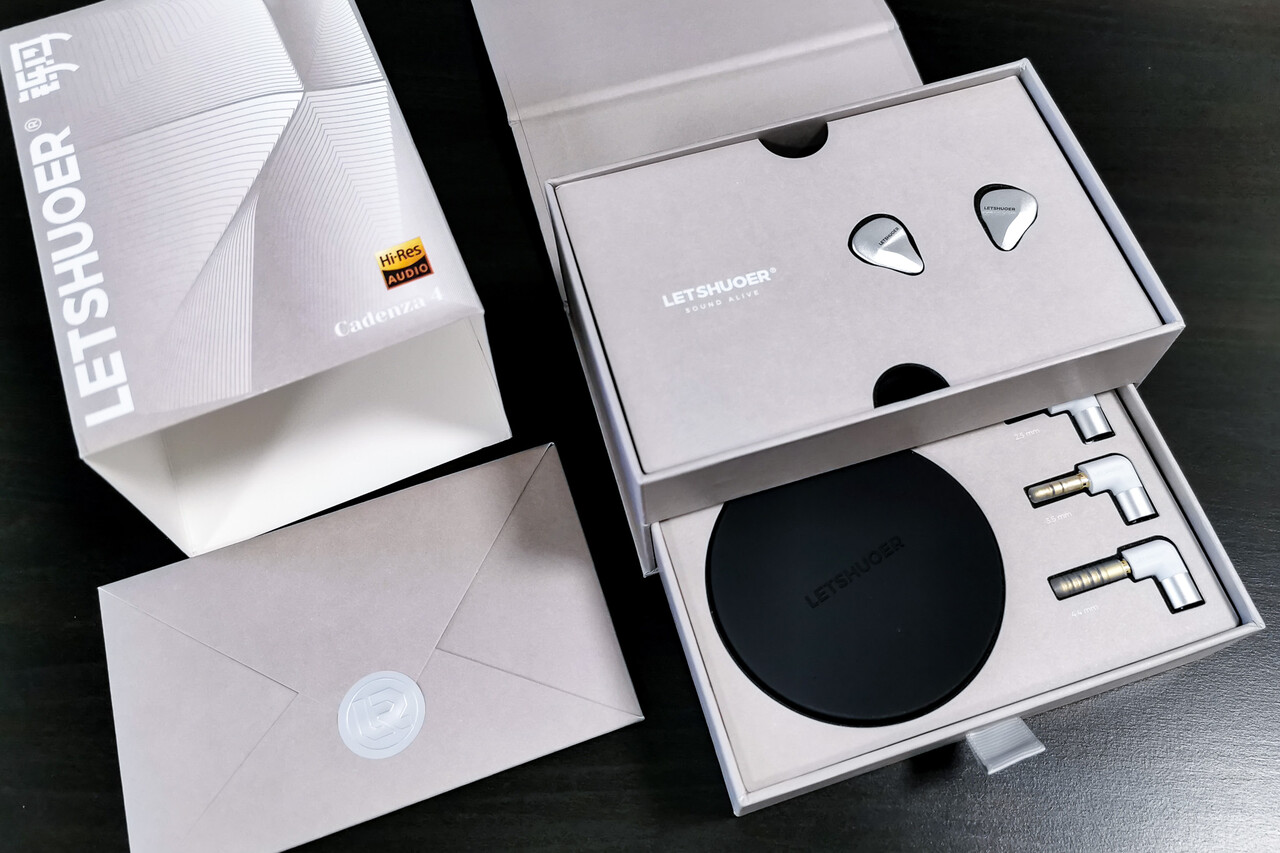 LETSHUOER Cadenza4」ベリリウムコートDD+Sonion/Knowles製3BAの LETSHUOER Cadenza4」ベリリウムコートDD+Sonion/Knowles製3BAの