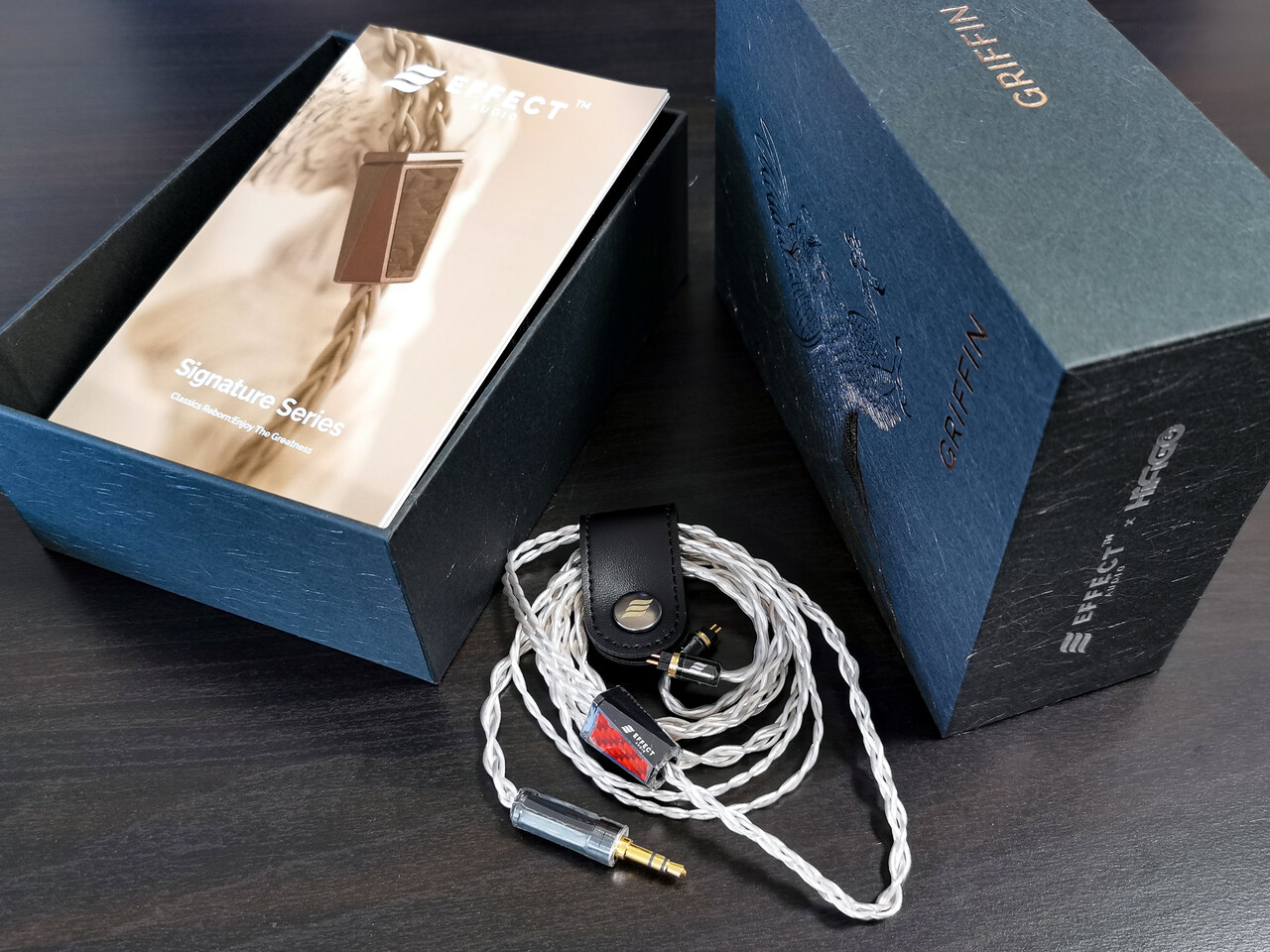 EFFECT AUDIO X HiFiGo GRIFFIN」 ハイグレードケーブルが EFFECT AUDIO X HiFiGo GRIFFIN」 ハイグレードケーブルが