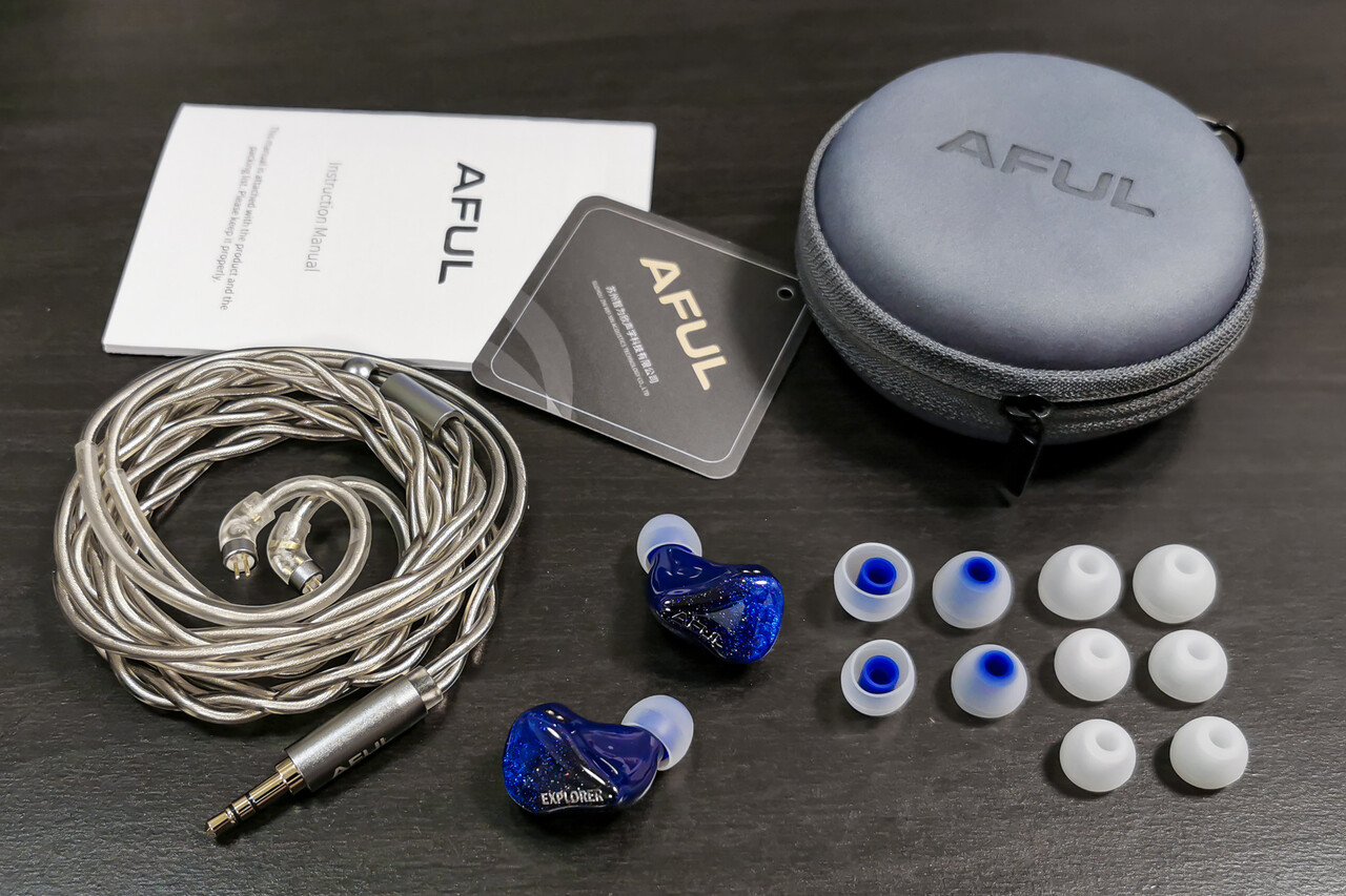AFUL Explorer」 美しいシェルデザインに2BA+1DD構成