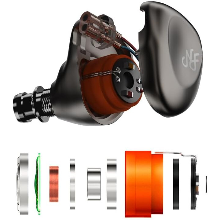 NF Audio RA15」 上位モデルの高性能ドライバーを搭載しノズル