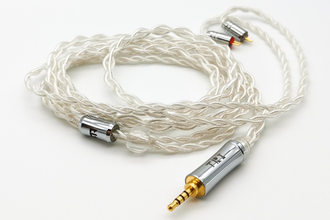 TR4908」 TRI 4芯 5N 銀メッキ高純度単結晶銅線ケーブル / 低 TR4908」 TRI 4芯 5N 銀メッキ高純度単結晶銅線ケーブル / 低
