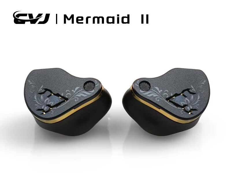 オ*ー様 CVJ x R2E3 Mermaid II 有線イヤホン CVJ X R2E3 Mermaid 2 Earphone High Performance Dynamic