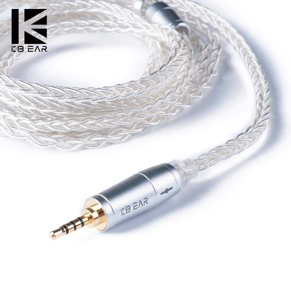 KBF4833) KB EAR 8芯 銀メッキ線ケーブル」 2千円以下でKZ最新 KBF4833) KB EAR 8芯 銀メッキ線ケーブル」 2千円以下でKZ最新