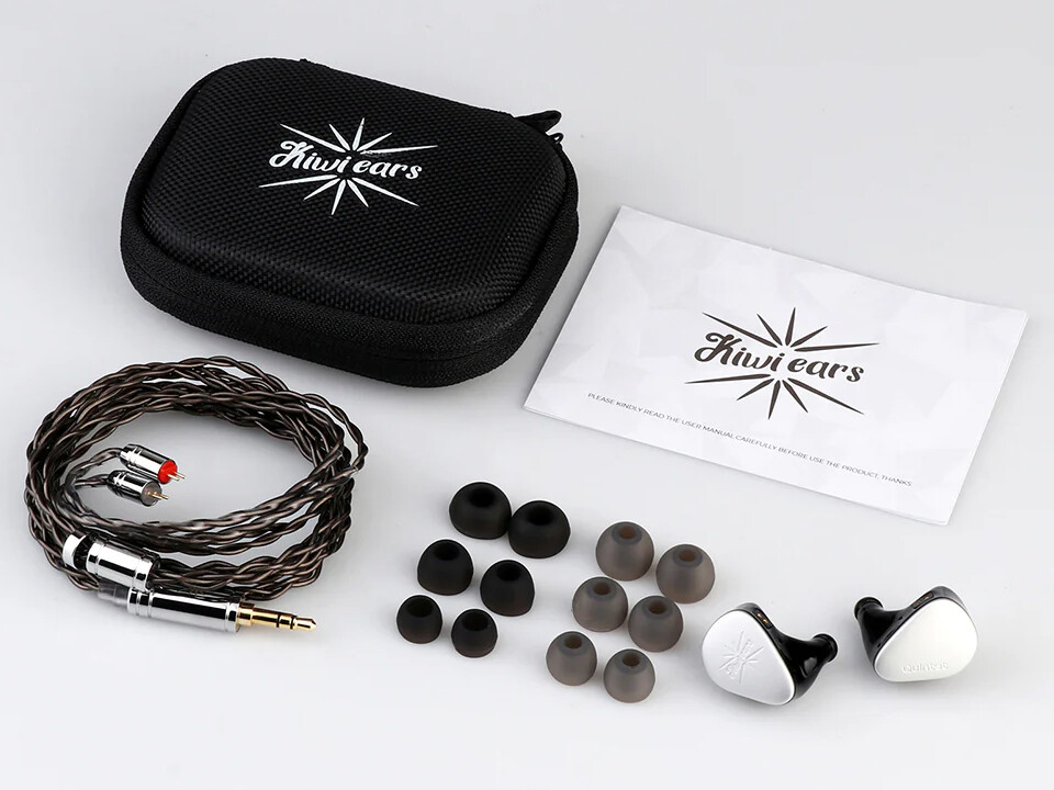 Kiwi Ears Quintet」 個性的な1DD+2BA+マイクロ平面(MPT)+PZT(圧電)骨