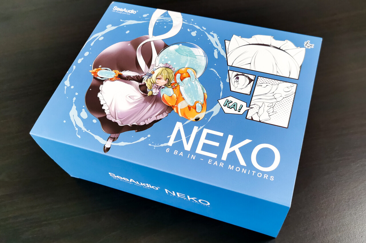 SeeAudio Neko (Int'l version)」 6BA構成&高品質ケーブル採用 SeeAudio Neko (Int'l version)」 6BA構成&高品質ケーブル採用