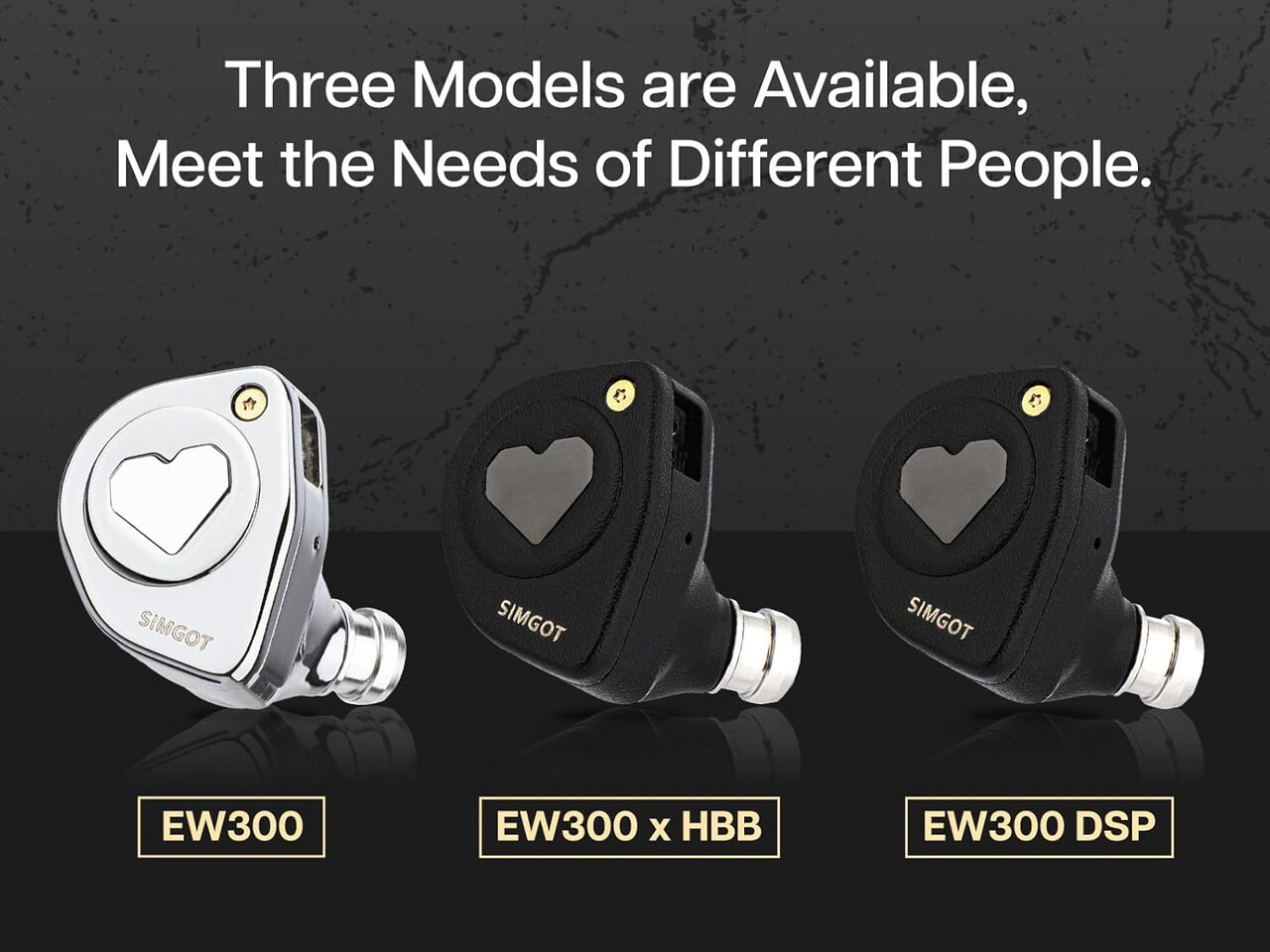 SIMGOT EW300 (標準版)」 1DD+1Planar+1PZT構成でU70ドル～の価格設定