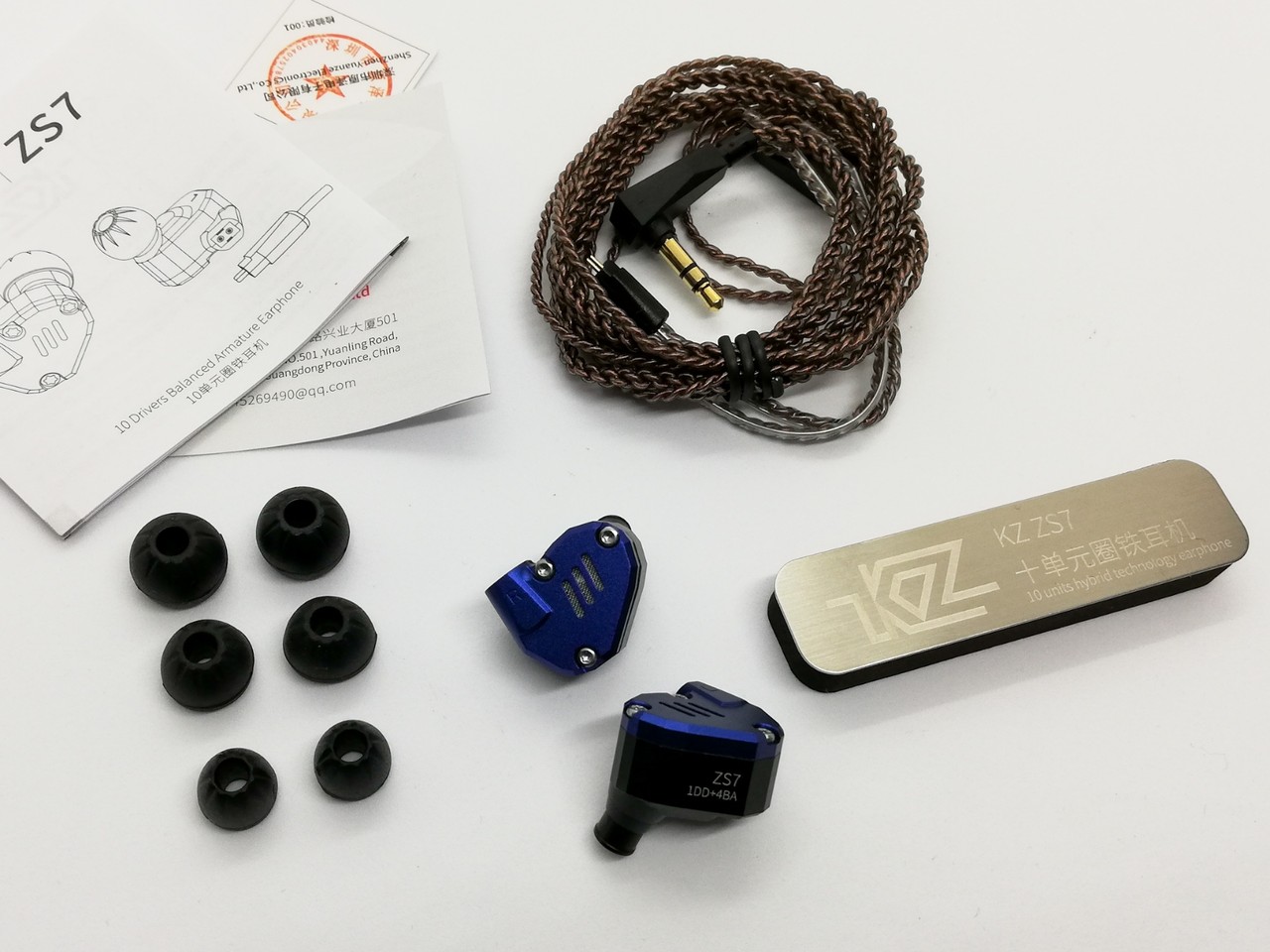 KZ ZS7」 今度は楽しさを実感できる中低域サウンドが魅力的