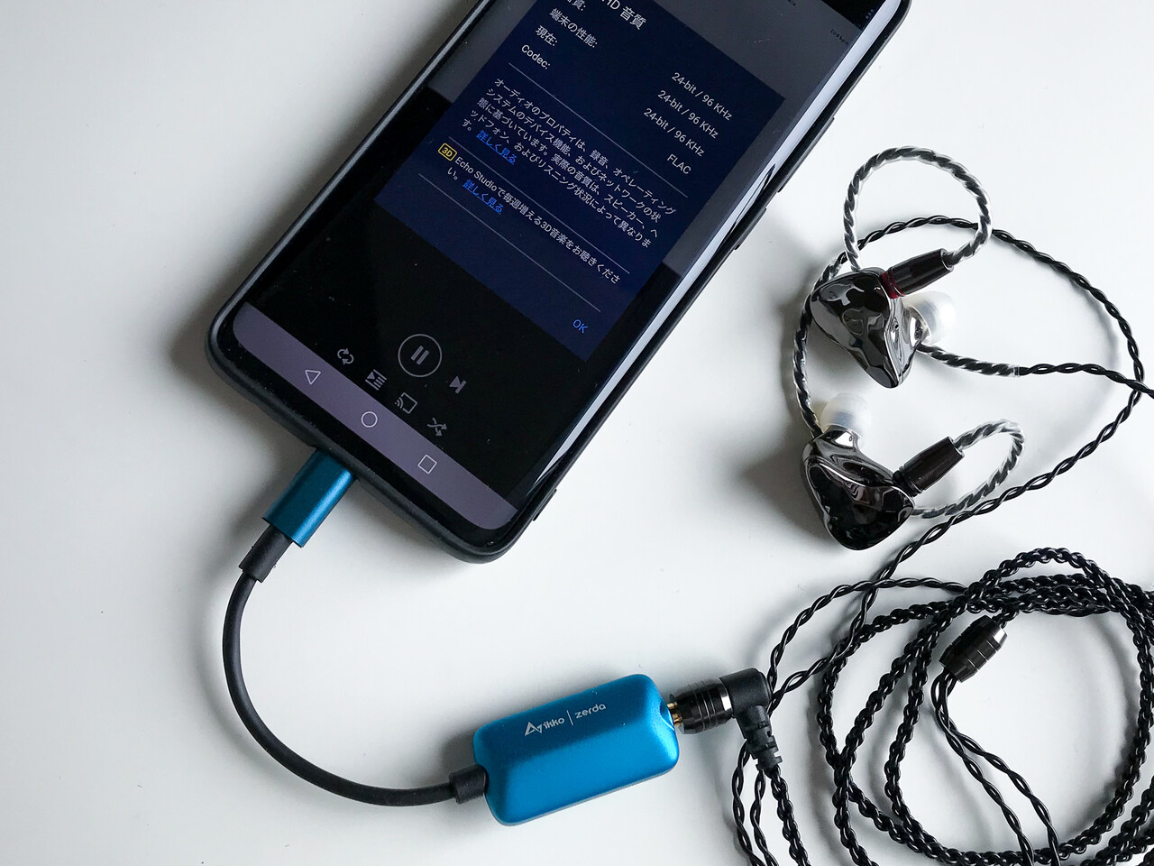 ikko Zerda ITM03」 USB Type-C/Lightning対応、CS43198搭載で ikko Zerda ITM03」 USB Type-C/Lightning対応、CS43198搭載で