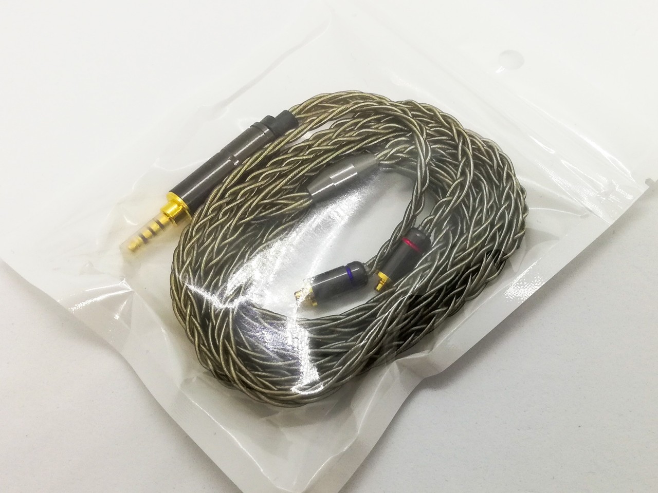 NICEHCK DJY3」 高純度銀メッキ単結晶銅(7N OCC)ケーブル NICEHCK DJY3」 高純度銀メッキ単結晶銅(7N OCC)ケーブル