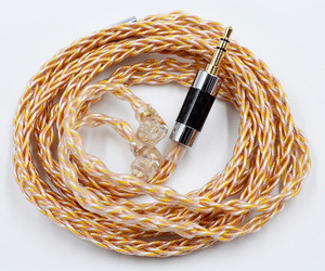 KZ 8 Core Gold Silver and Copper Mixed (784 core) Upgrade Cable