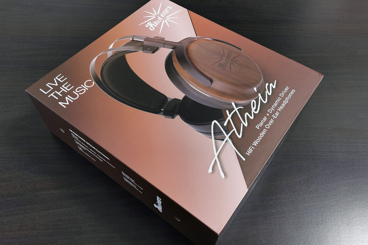 Kiwi Ears Atheia」 50mmダイナミック&14.5mm平面駆動による Kiwi Ears Atheia」 50mmダイナミック&14.5mm平面駆動による