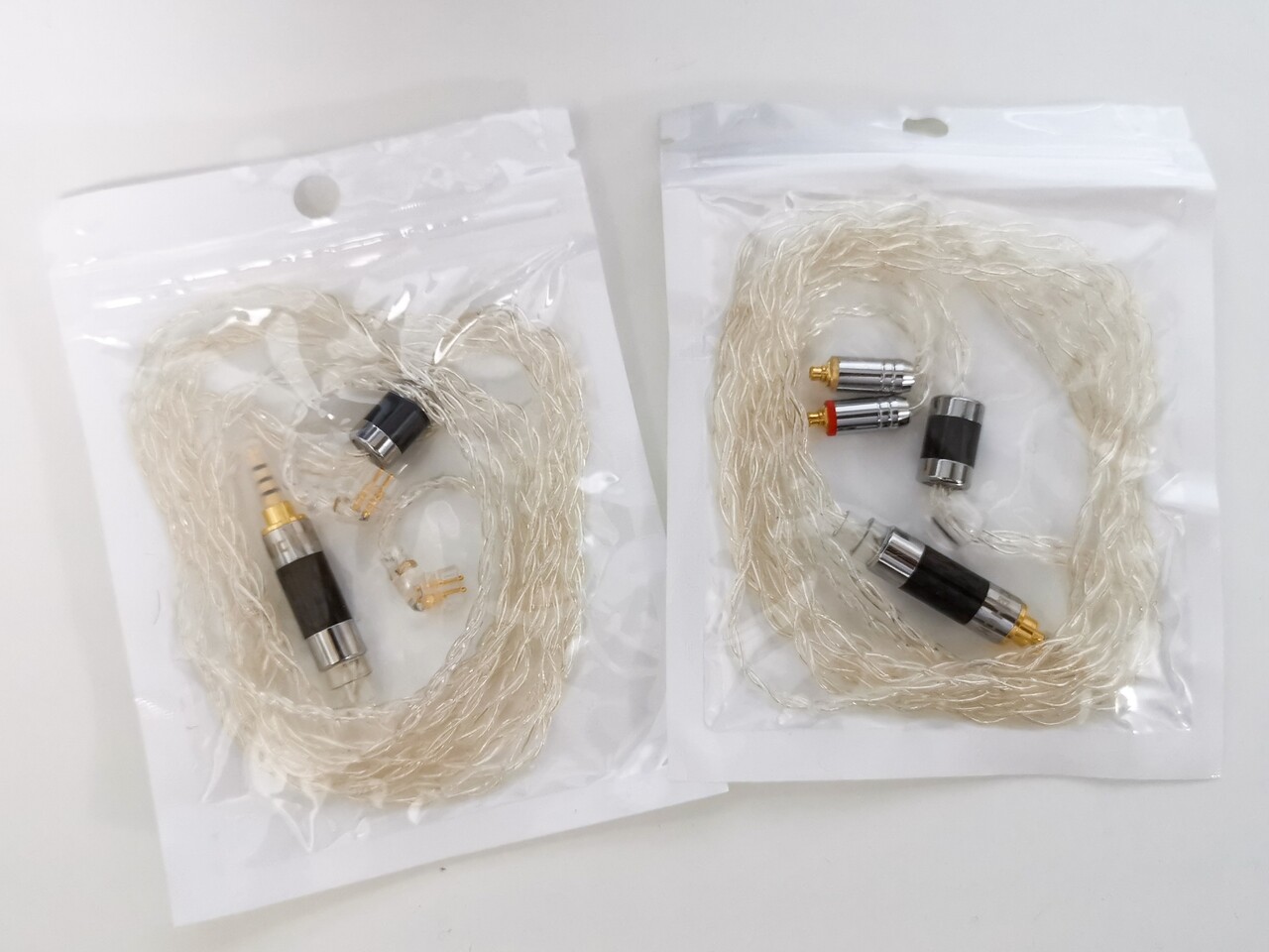 NICEHCK LitzPS」（4芯 純銀線）／ 「NICEHCK C8-1」（8芯 ミックス線