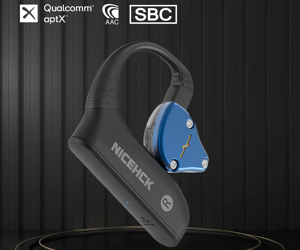 NICEHCK HB2」 3種類のコネクタ交換式。最新QCC3040搭載、実用的