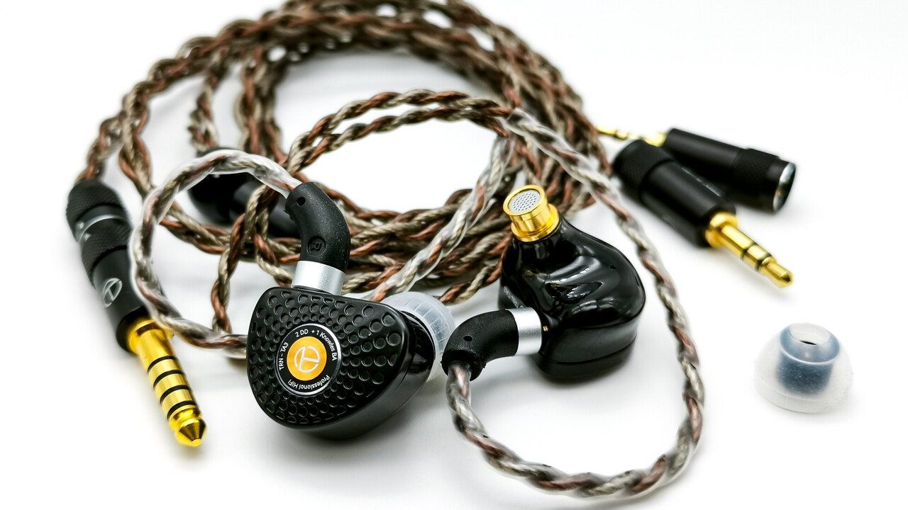 TRN TA3」 Knowles製BA+10mm+6mmの1BA+2DDハイブリッド構成 TRN TA3」 Knowles製BA+10mm+6mmの1BA+2DDハイブリッド構成