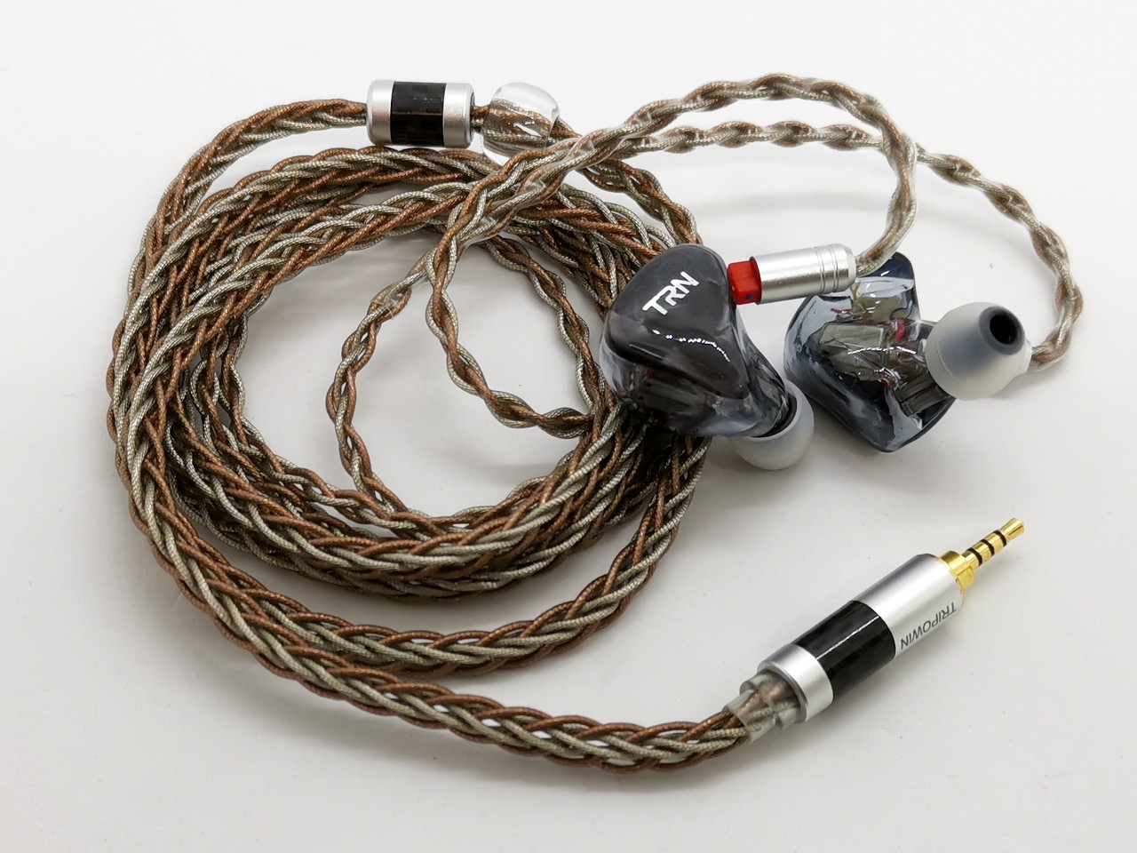 TRIPOWIN-C8」8芯ミックス線ケーブル ／ 「Linsoul HC-08」8芯OCC単