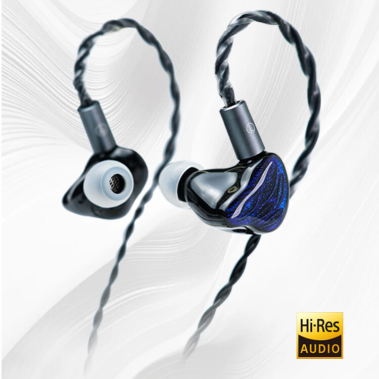 BGVP Feather」 Knowles製BAを含む4BA+1DD構成、ケーブルや付属