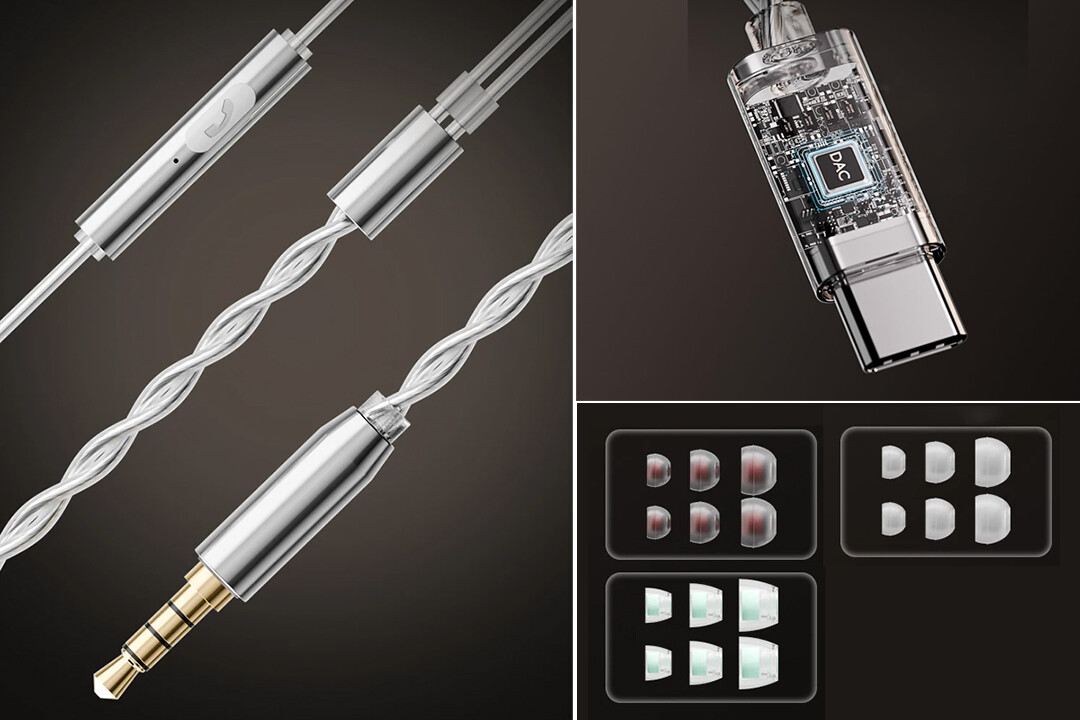 Zhulinniao JingHong Z3 (驚鴻 Z3)」 10mm+6mmの2DD構成、質の高い金属