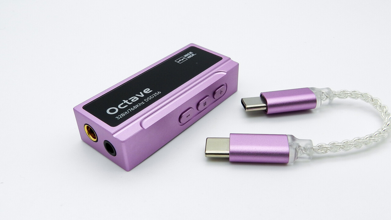 E*K様 直観/Intuition C NICEHCK Octave」 結構マニア向け仕様ながらES9039Q2M搭載で