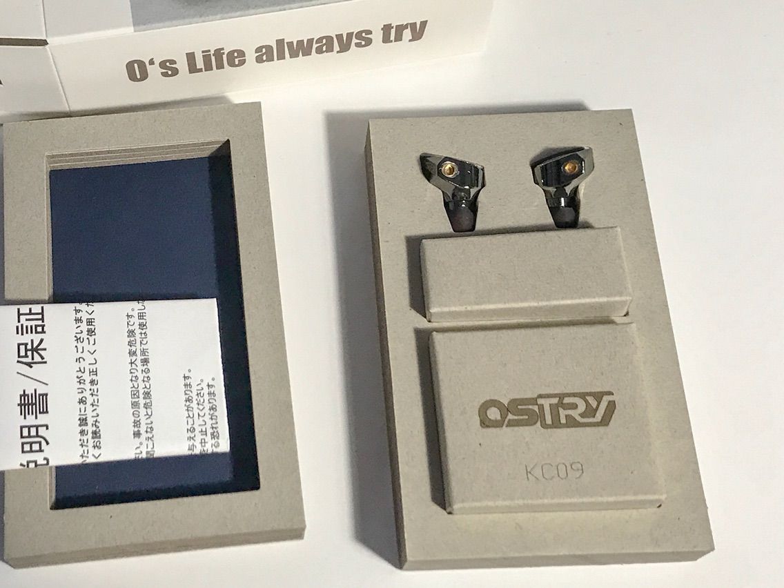 OSTRY KC09」 正統進化の高音質イヤホンで色々リケーブルして OSTRY KC09」 正統進化の高音質イヤホンで色々リケーブルして