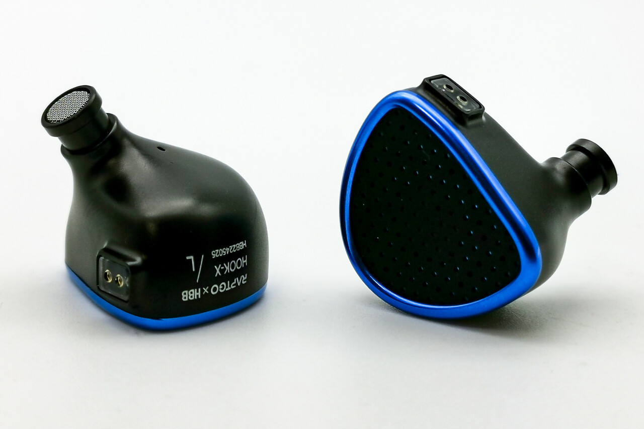 RAPTGO × HBB HOOK-X」 14.2mm平面駆動+PZT(圧電)構成の高評価モデルが