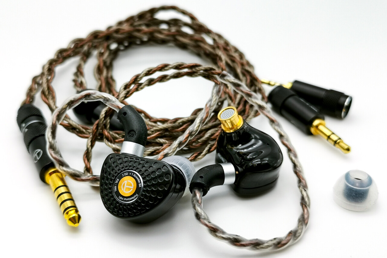 TRN TA3」 Knowles製BA+10mm+6mmの1BA+2DDハイブリッド構成 TRN TA3」 Knowles製BA+10mm+6mmの1BA+2DDハイブリッド構成