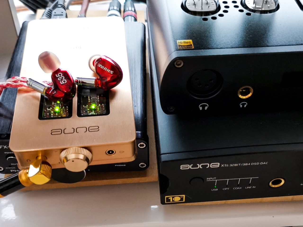 aune BU1」 ディスクリート構成＋A級（ClassA）駆動による高音質