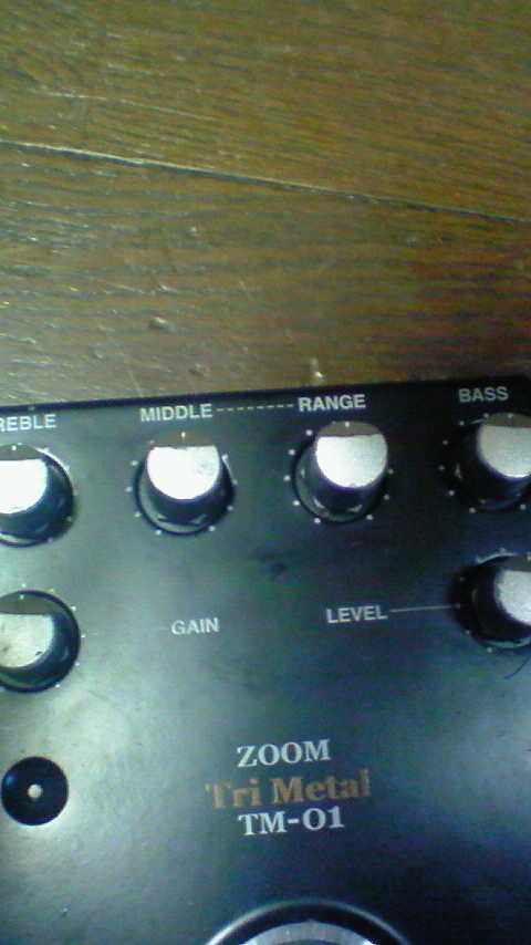 ZOOM TM-01 ～TRI METAL～ : 美食ギター機材ブログ