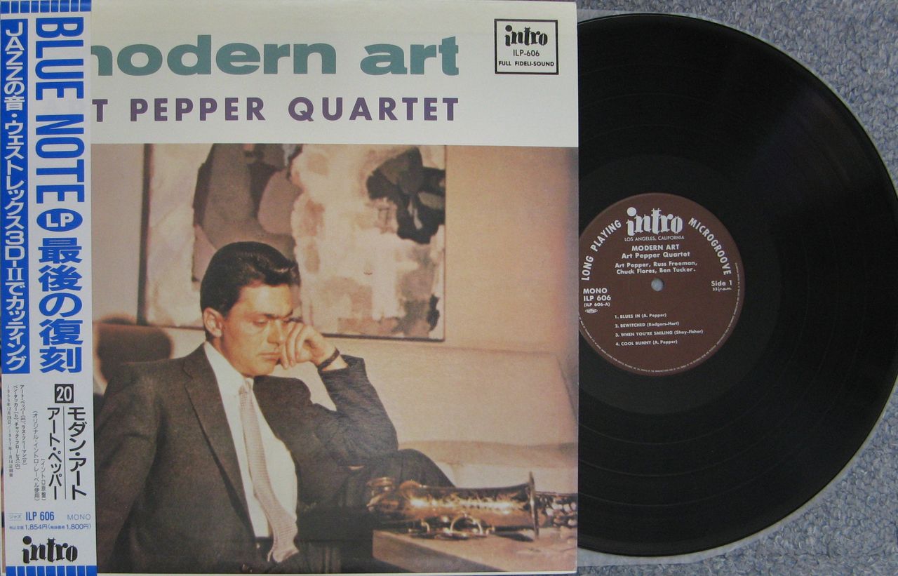 【レコード】Modern Art／Art Pepper Art Pepper Quartet = アート・ペッパー・カルテット – Modern