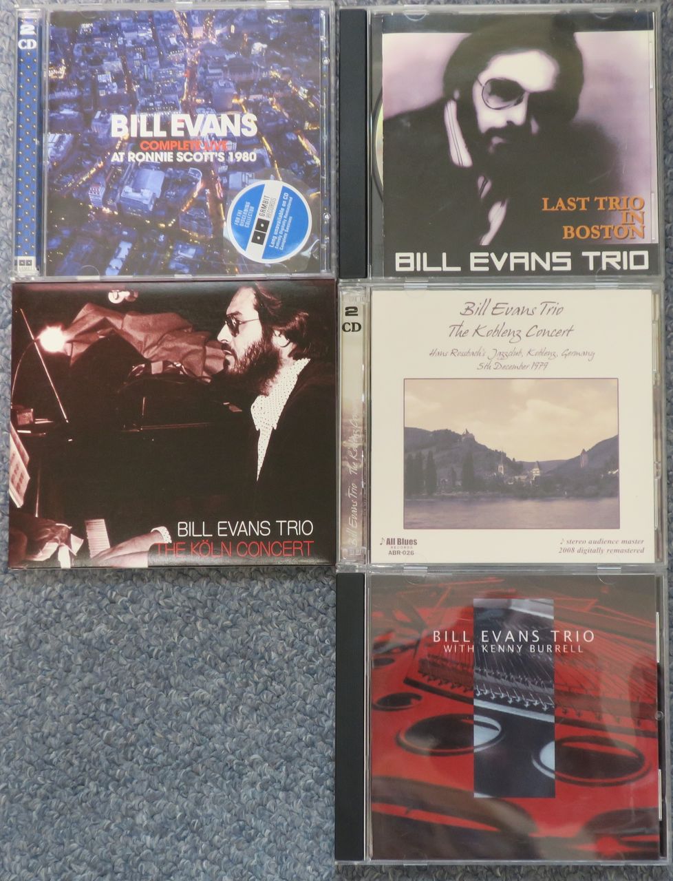 Bill Evansのブートなど : iPodとBOSEで聴くJazz Diary