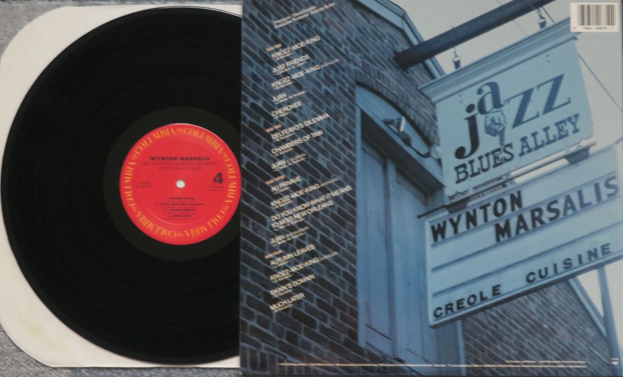 Wynton Marsalis/Live at Blues Alley : iPodとBOSEで聴くJazz Diary
