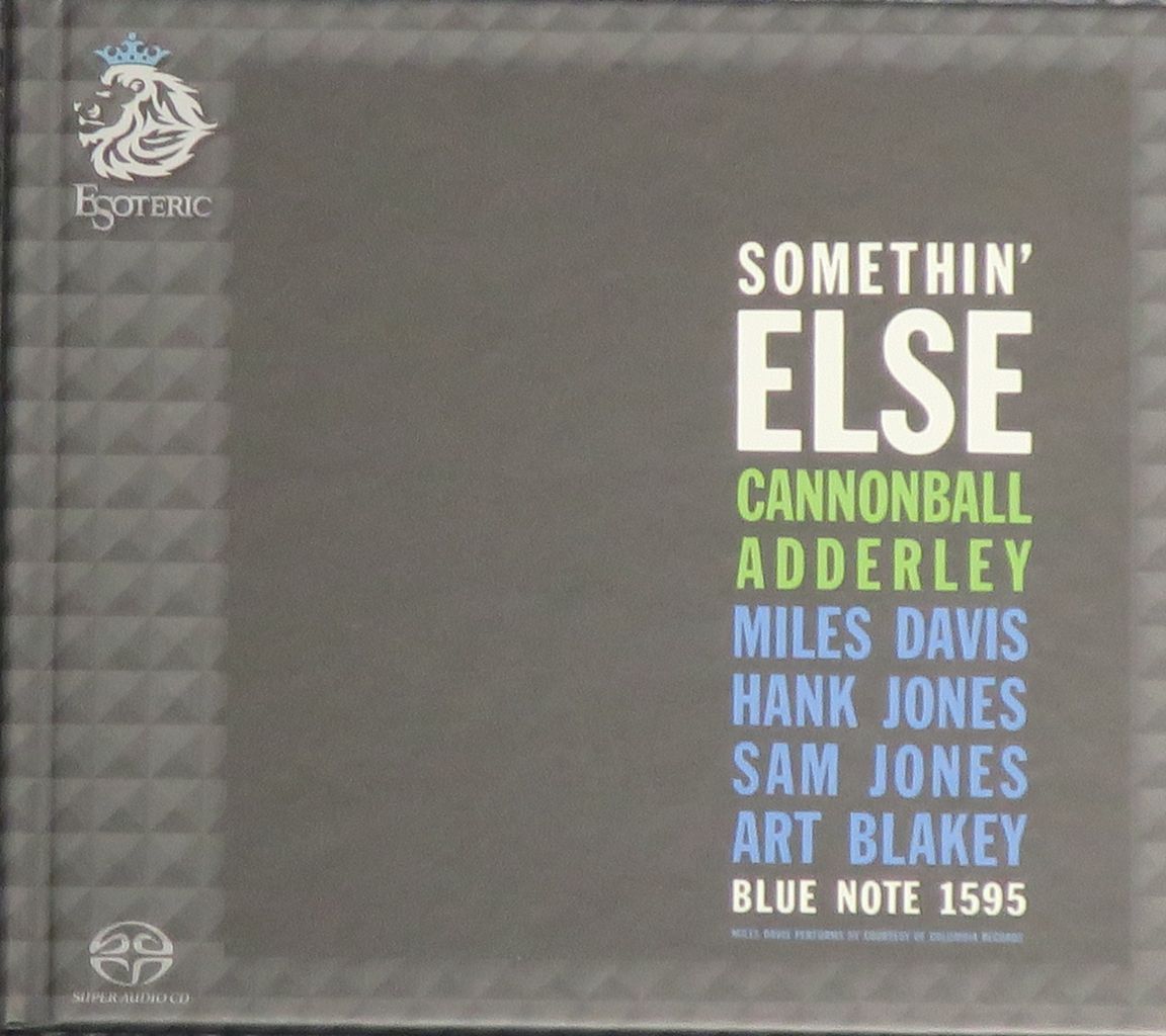 Cannonball Adderley/Something Else : iPodとBOSEで聴くJazz Diary