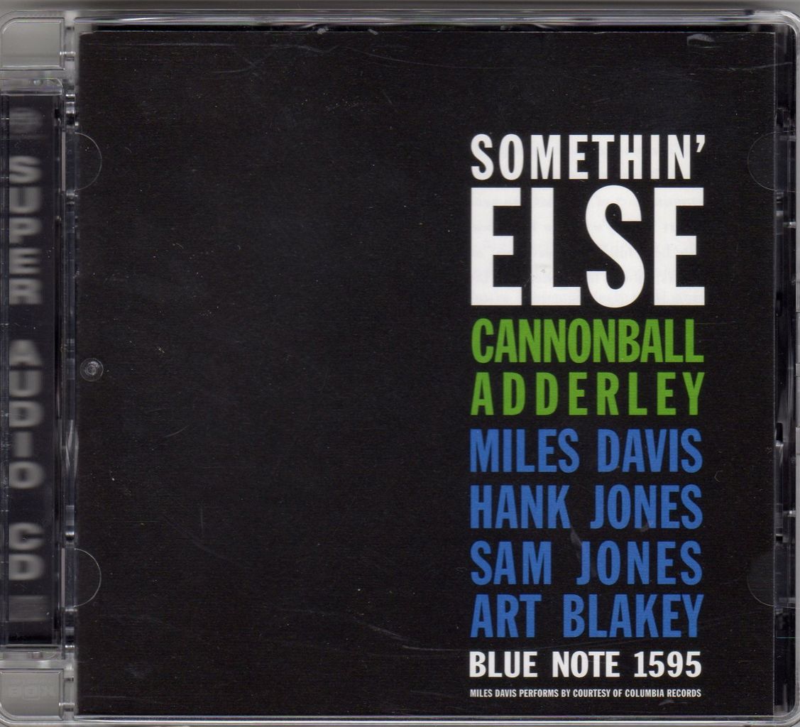 US2ndレーベルCannonball Adder.Somethin' Else Cannonball Adderley/Something Else : iPodとBOSEで聴くJazz Diary