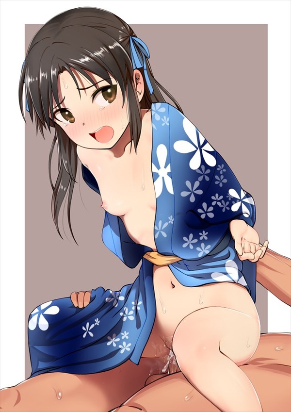 騎乗位のエロ画像