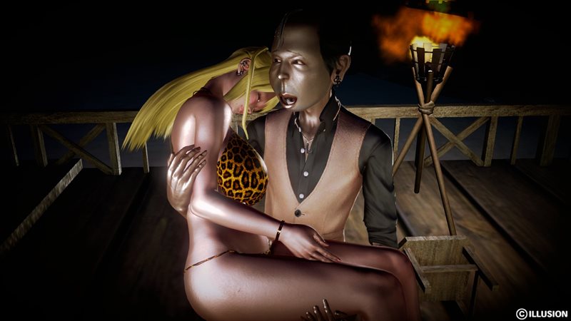 【ハニーセレクト】仲良しギャル三人組!夏のバカンスのエロ画像28