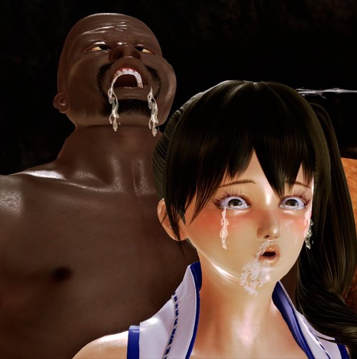 ハニーセレクト・黒人提督!加賀さんの受難のエロ画像